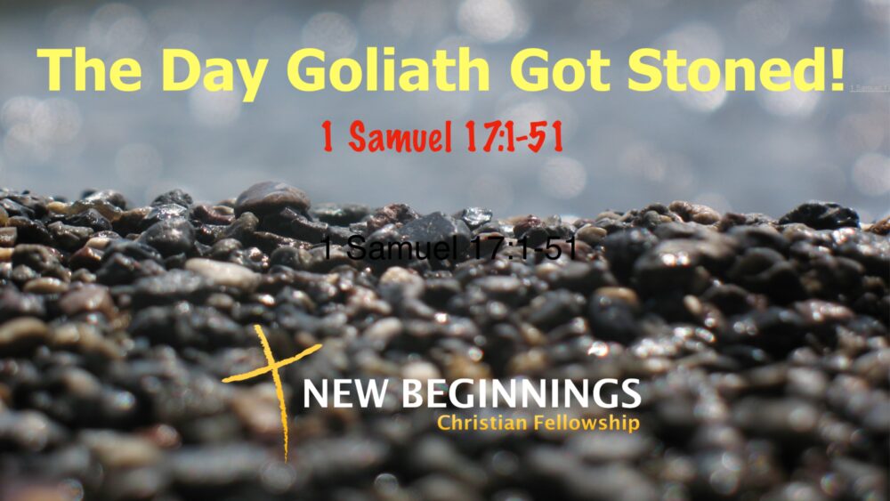 The Day Goliath Got Stoned! Image