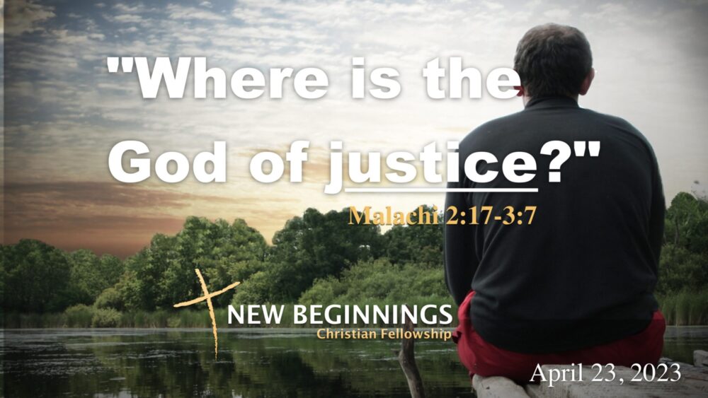 Where is the God of justice? Image