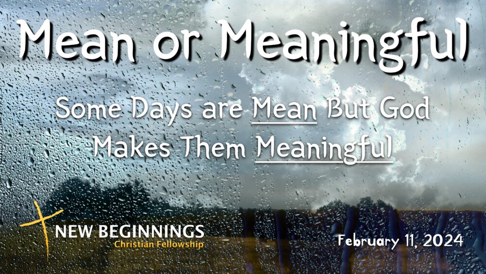 Mean or Meaningful Image