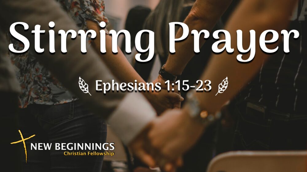 Stirring Prayer