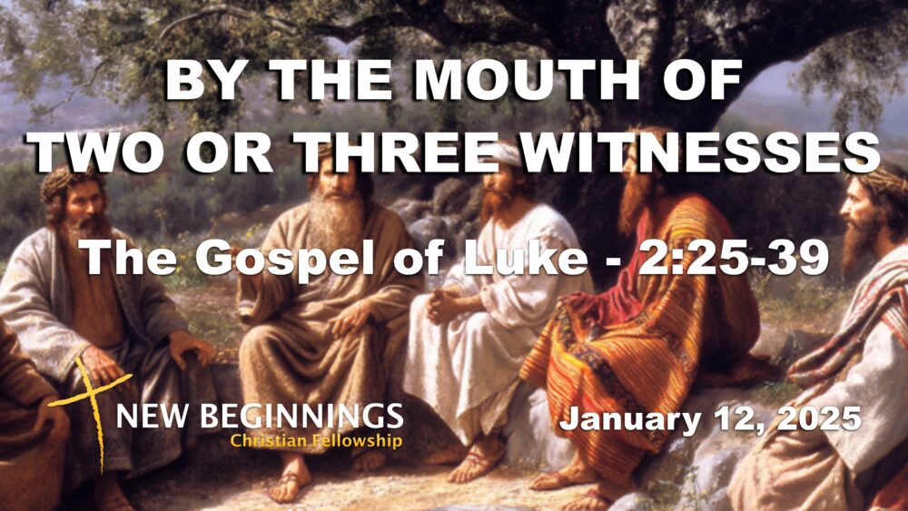 By the Mouth of Two or Three Witnesses Image