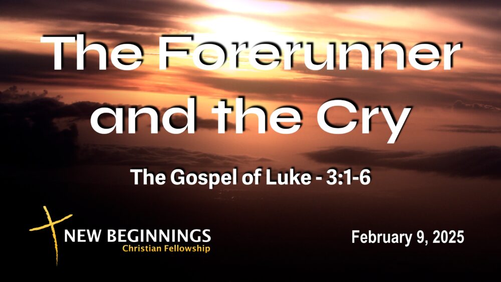 The Forerunner and the Cry  Image