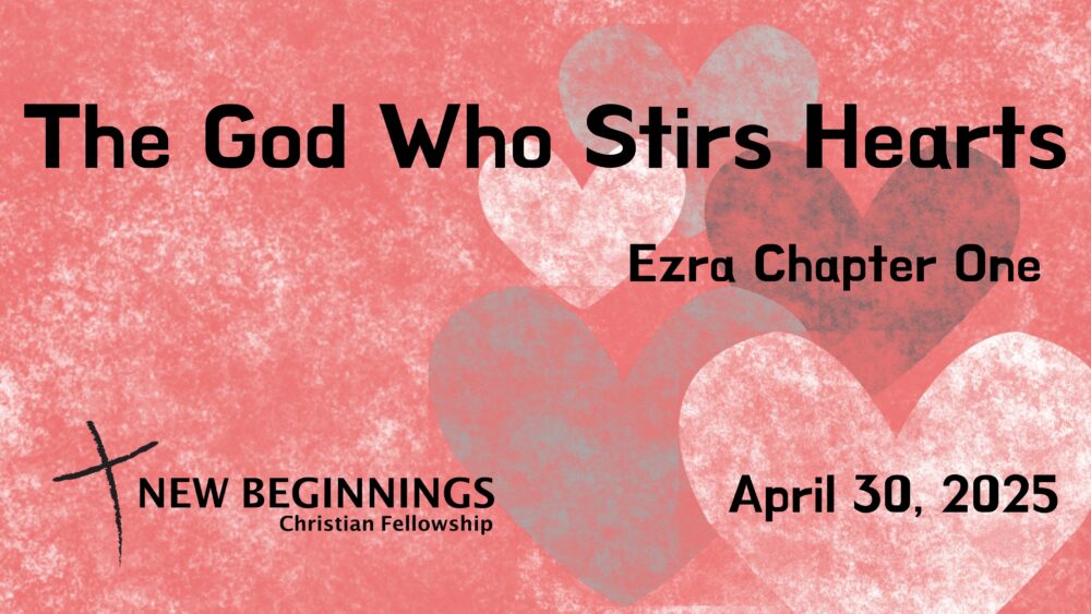 The God Who Stirs Hearts Image