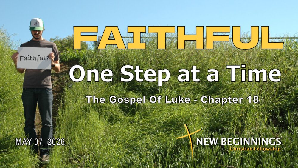 Faithful, One Step At A Time Image