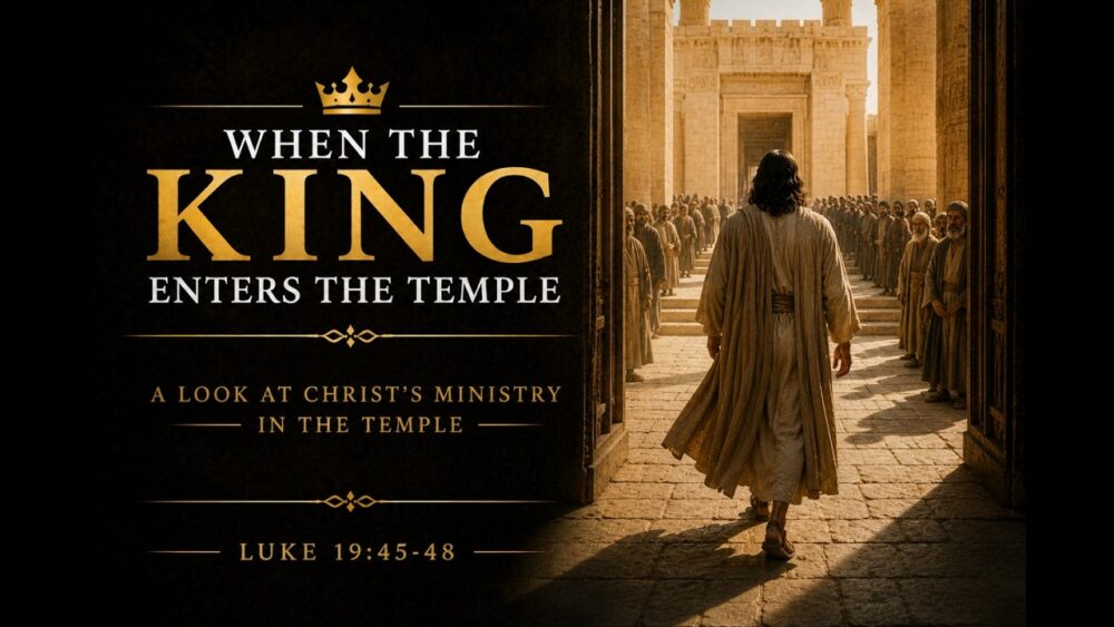 When The King Enters The Temple Image